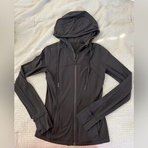 Black Zip-Up Hoodie
